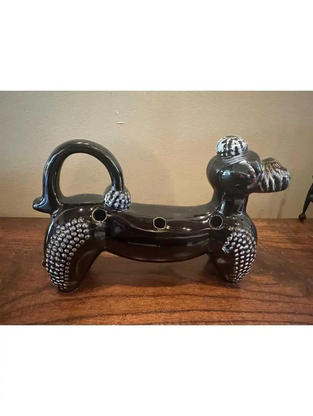 Vintage Atlas Japan 1950’s Oodles of Poodles Spice Rack Black Poodle